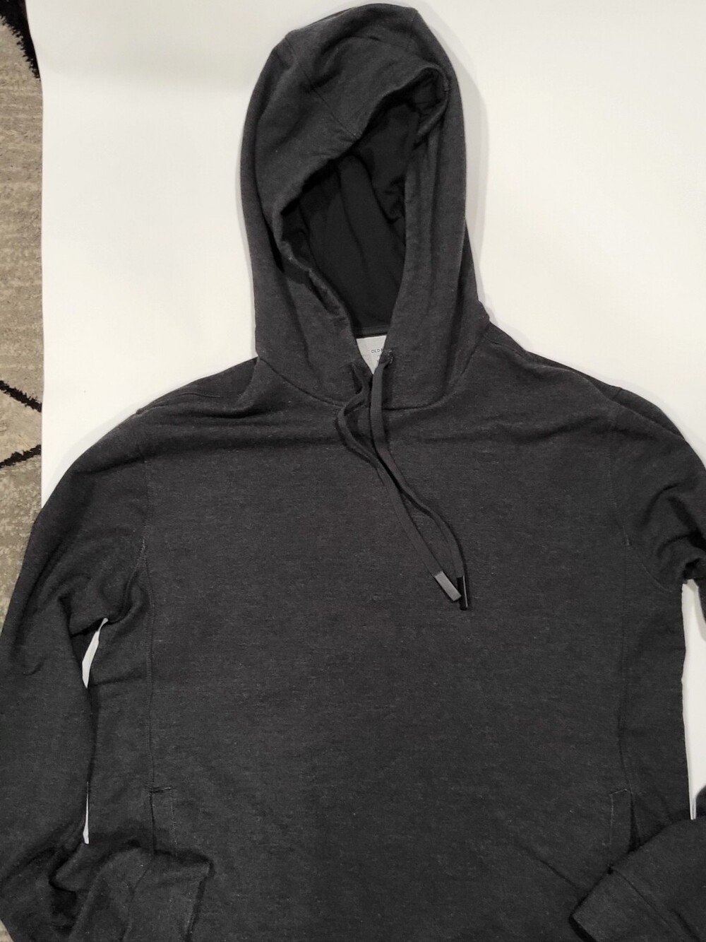 Old Navy Performance Men's Charcoal Gray Hoodie